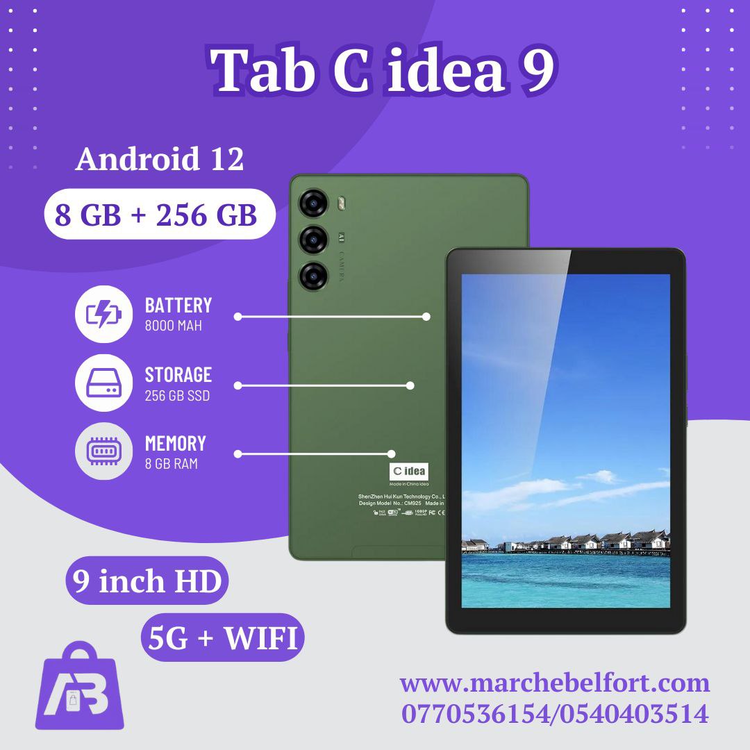 Tablette c idea 9"