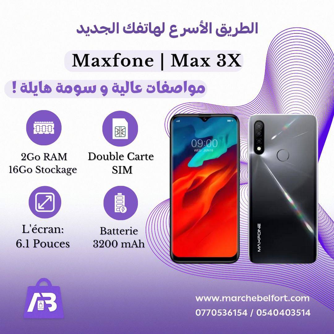 MAXFONE MAX 3X