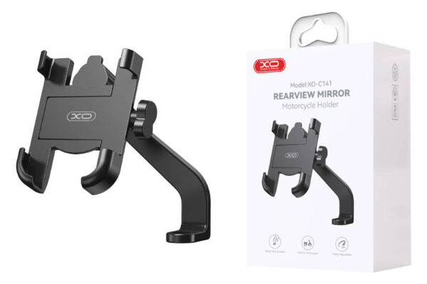 XO-C141 Support de téléphone pour rétroviseur de moto