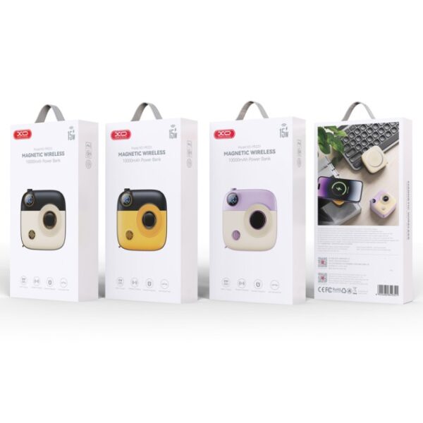 XO-PR223 Magnetic Wireless 10000mAh Power Bank – Image 2