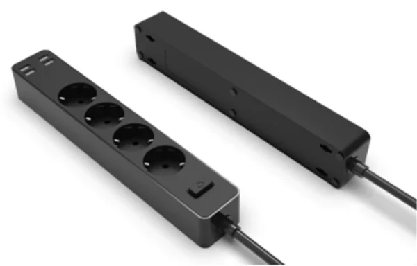 ⁦XO-WL10 (EU) Multiprise 4 Prises AC + 4 Ports USB-A⁩ - الصورة ⁦2⁩