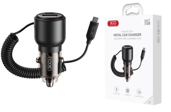 XO-CC59 Chargeur de Voiture Métal 110W