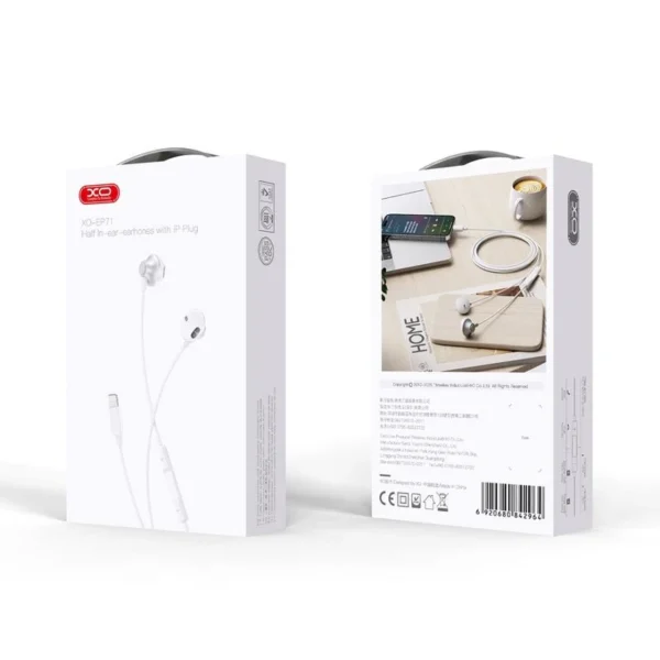 XO-EP71 Écouteurs Filaire Lightning