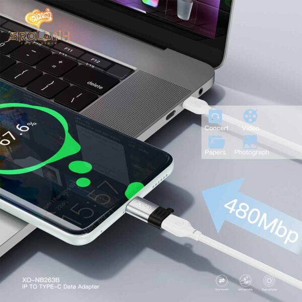 XO-NB263B Adaptateur Lightning - Type C – Image 4