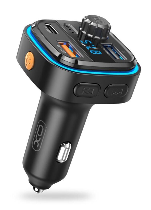 ⁦XO BCC08 Transmetteur FM Bluetooth et Chargeur de Voiture⁩ - الصورة ⁦2⁩
