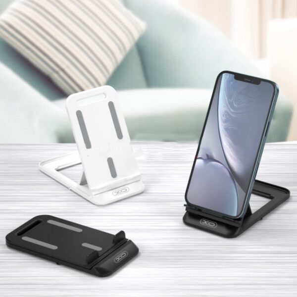 ⁦XO-C73 Support de Téléphone de Bureau Pliable⁩ - الصورة ⁦3⁩