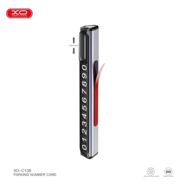 XO-C138 Parking Number Tag – Image 4